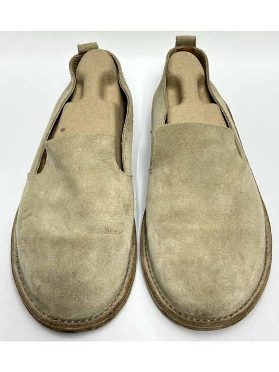 Astorflex Men’s Suede Loafers Sz 43 US 10 Beige Tan Travel Shoes Vera Pelle main image 12